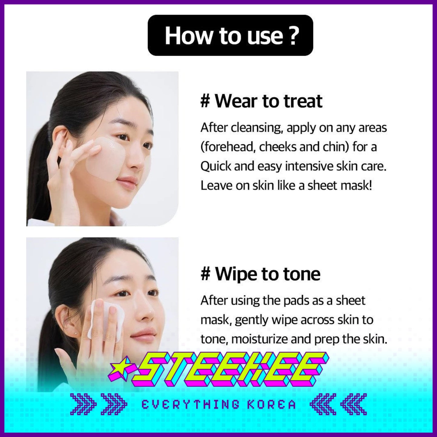 MEDIHEAL Holiday Edition Vitamin Brightening Collagen Toner Pads by Steekee Korea 2419