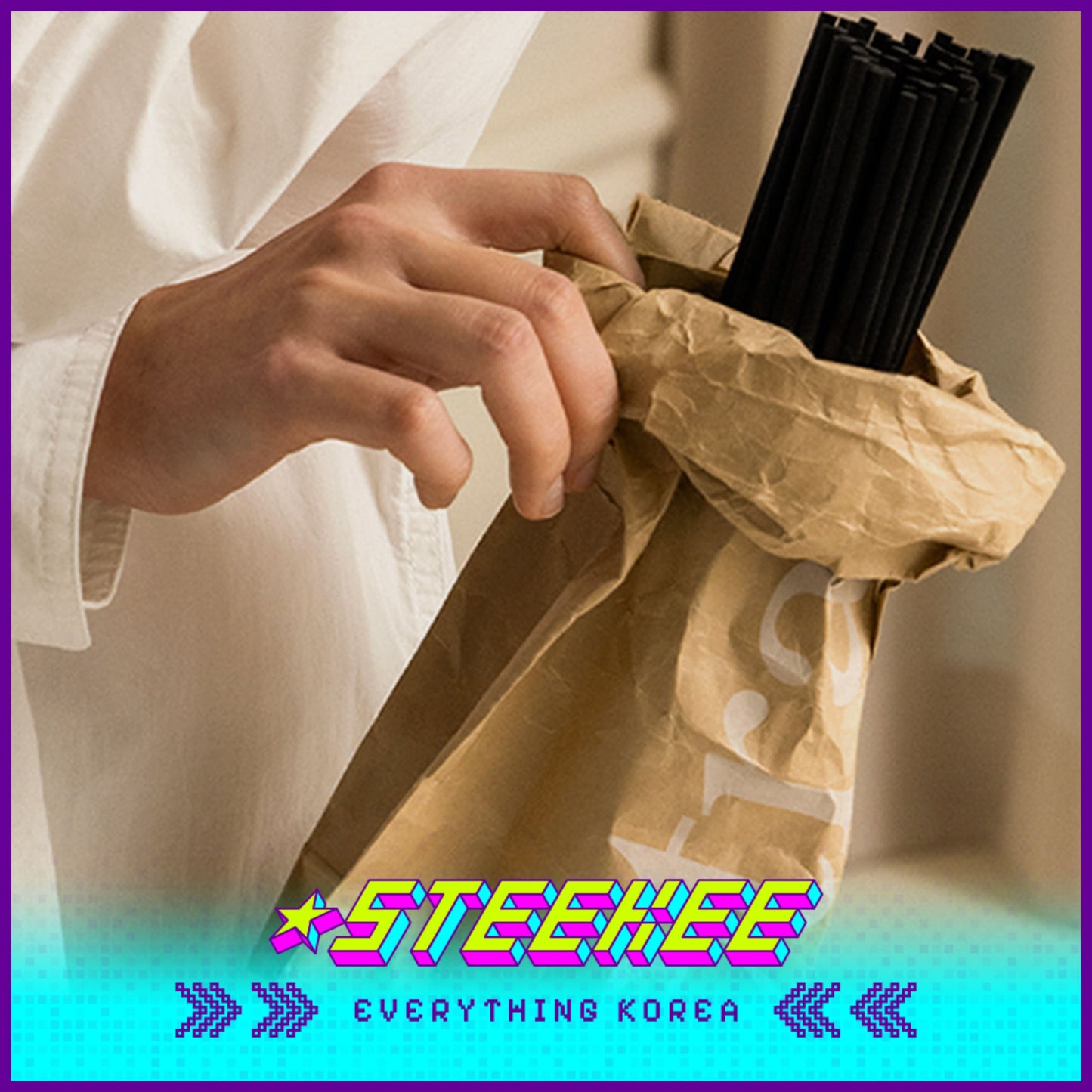 Hetras优质加长香薰扩香棒60支装闪奇韩国2462