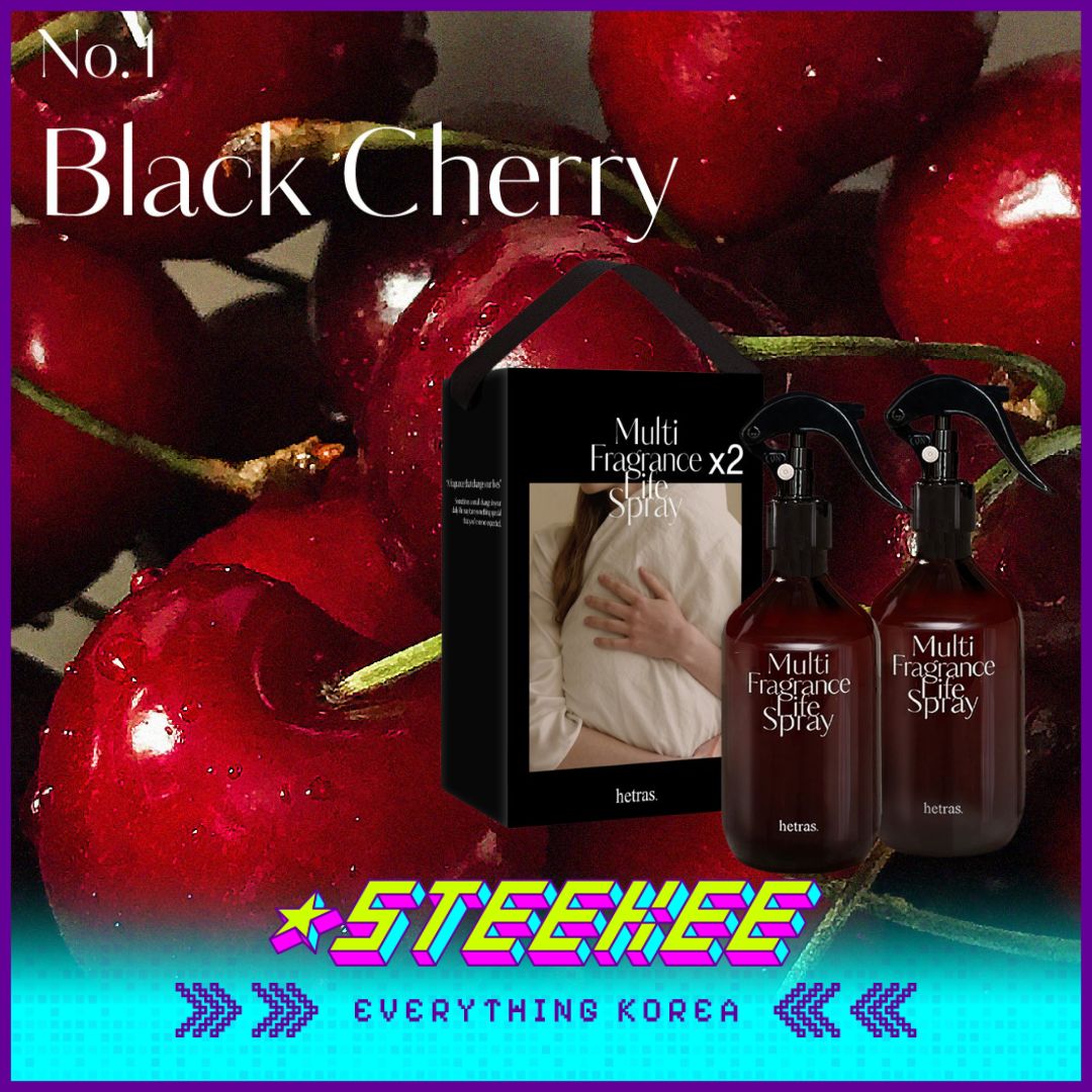 Hetras高级多效芳香疗愈香氛持久织物喷雾两件套600ml闪奇韩国2467