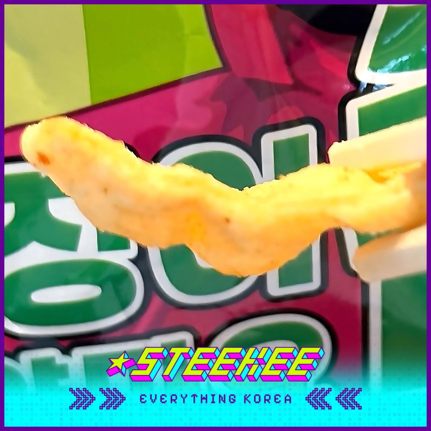 Netflix Squid Game Spicy Seafood Jjamppong Cheongyang Mayo Pepper Chips 50g by Steekee Korea 3033