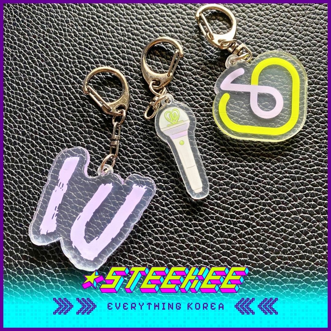 IU周边商品粉丝制作的亚克力钥匙扣闪奇韩国1928