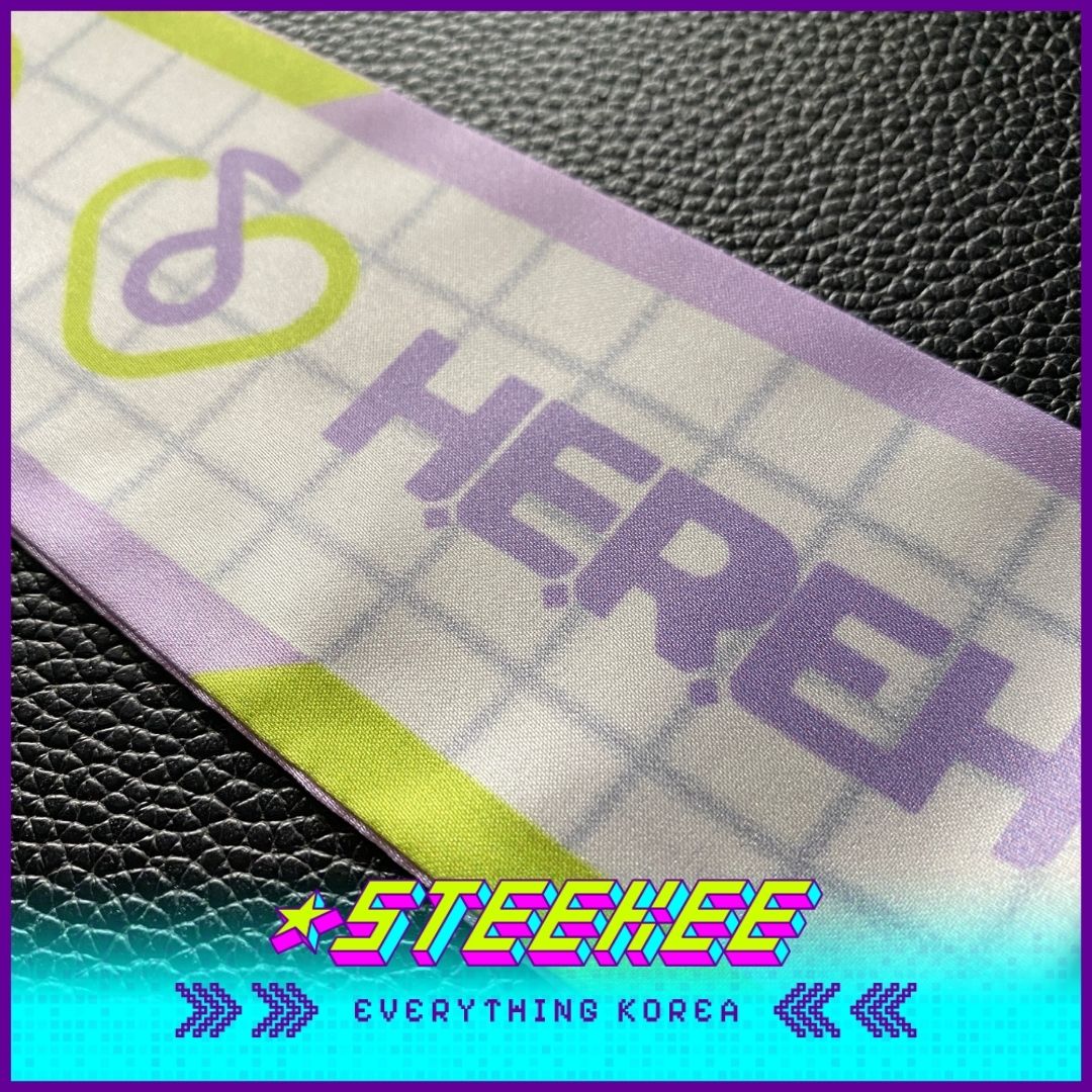 아이유 굿즈 팬메이드 실크 스카프