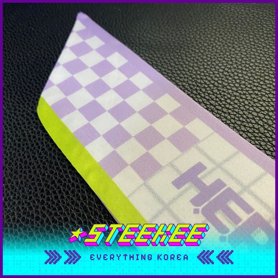 아이유 굿즈 팬메이드 실크 스카프