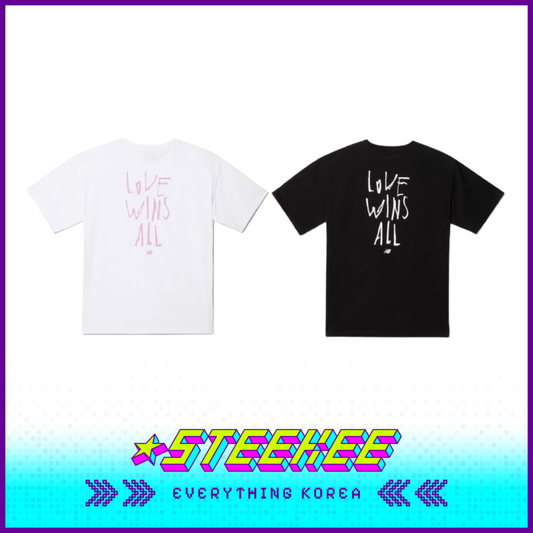 IU联名新百伦Love Wins All限量版T恤闪奇韩国1933