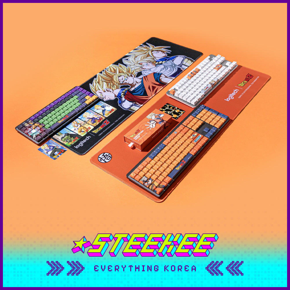 Logitech联名龙珠Z限量版无线键盘闪奇韩国1935