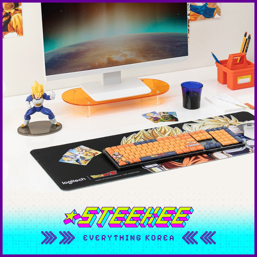 Logitech联名龙珠Z限量版无线键盘闪奇韩国1935