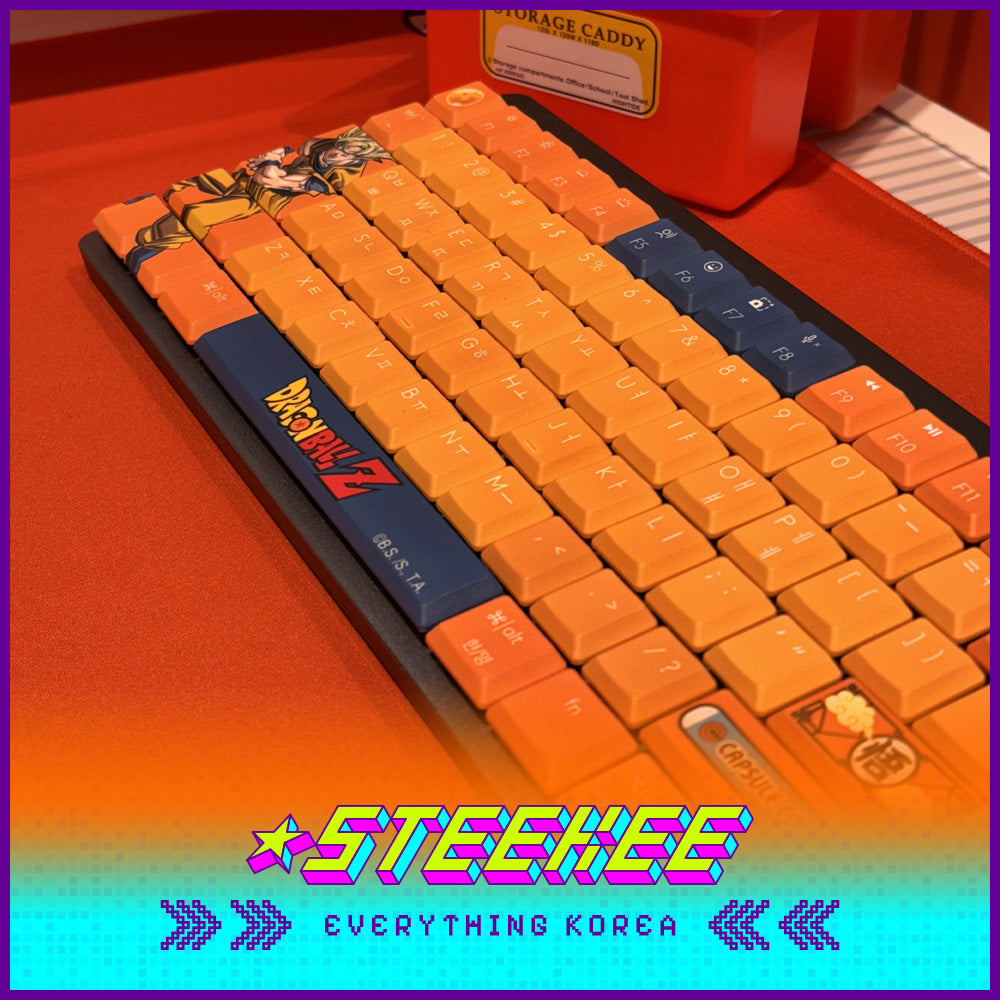 Logitech联名龙珠Z限量版无线键盘闪奇韩国1935