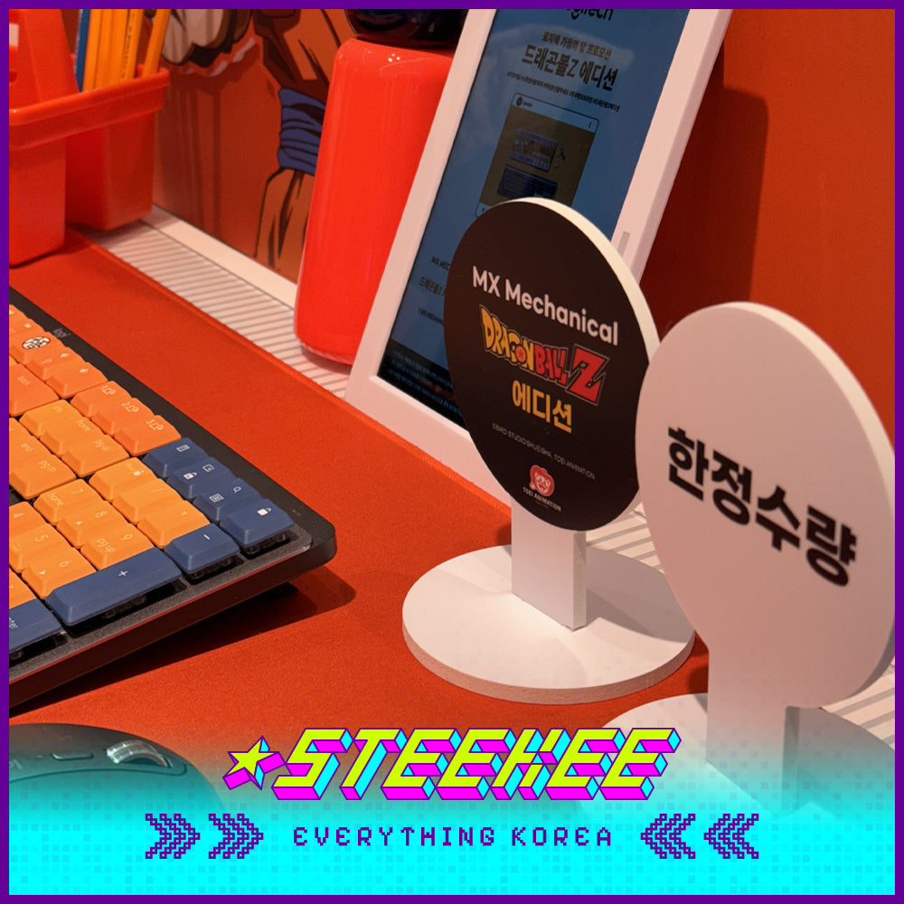 Logitech联名龙珠Z限量版无线键盘闪奇韩国1935