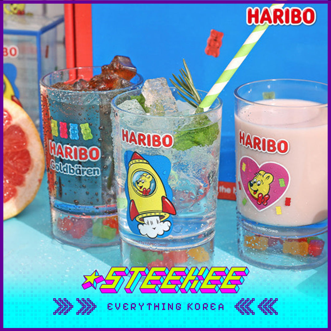 HARIBO Goldbears BPA Free Clear Transparent Cup by Steekee Korea 1982