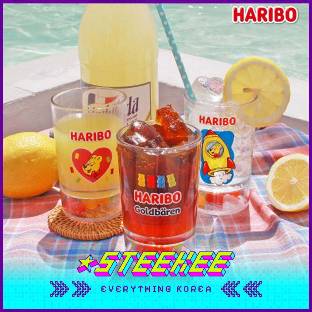 HARIBO Goldbears BPA Free Clear Transparent Cup by Steekee Korea 1982