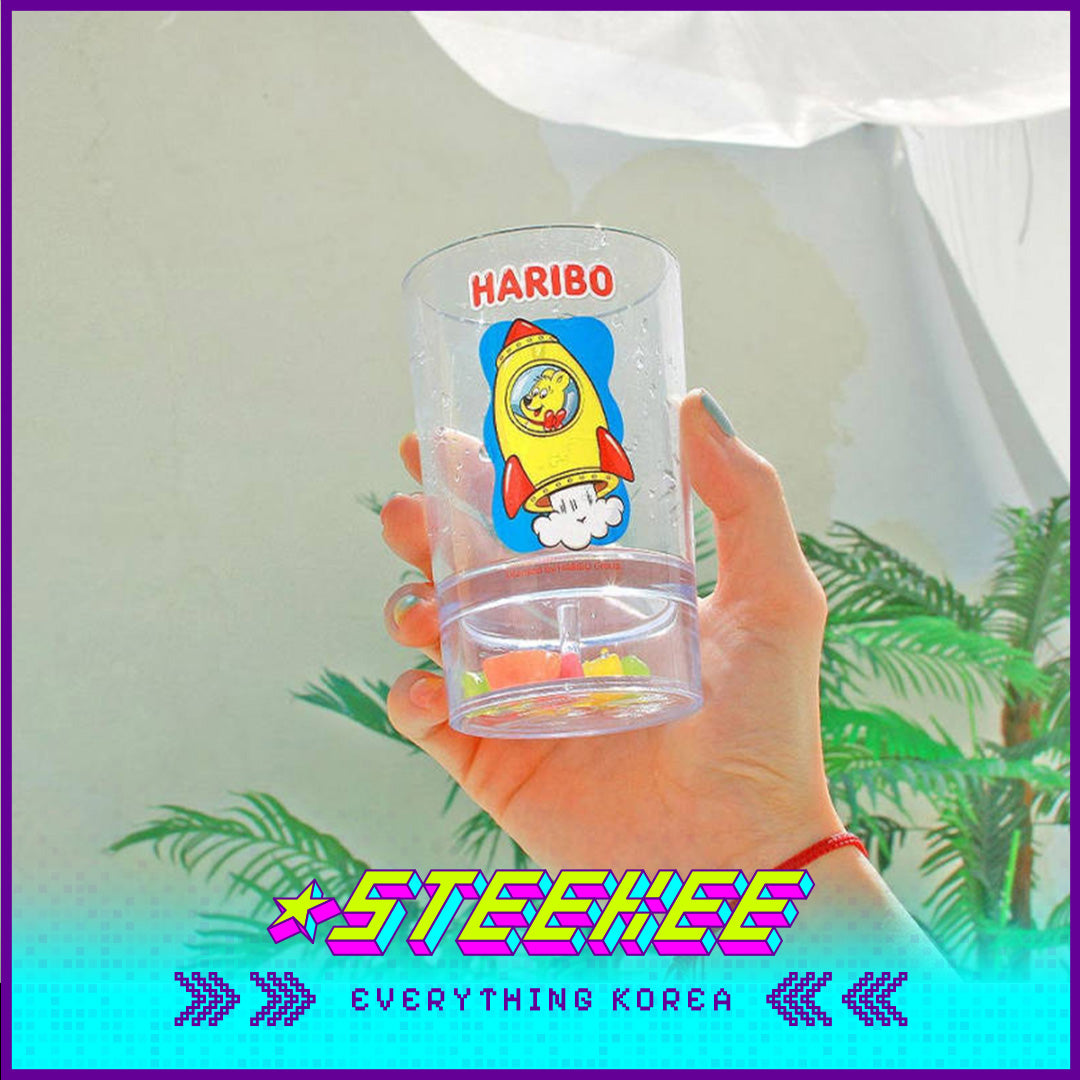 HARIBO Goldbears BPA Free Clear Transparent Cup by Steekee Korea 1982