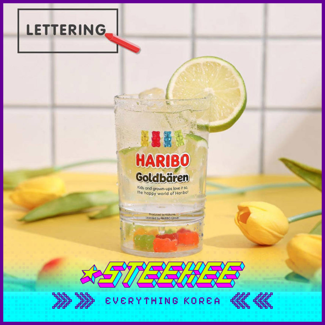 HARIBO Goldbears BPA Free Clear Transparent Cup by Steekee Korea 1982