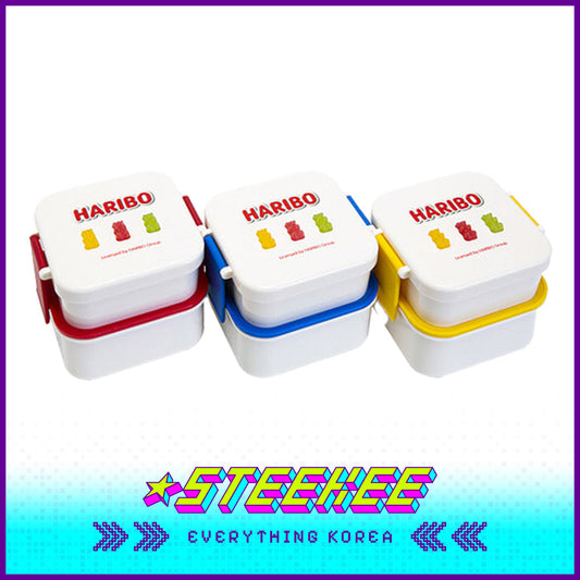 HARIBO小熊两层午餐盒闪奇韩国1986
