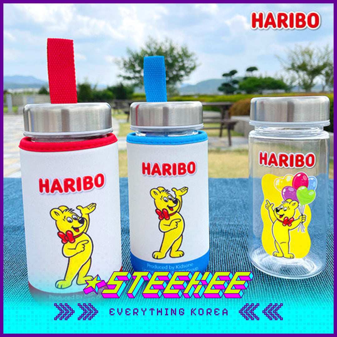 HARIBO Goldbears Bottle Cover with Strap 350ml by Steekee Korea 1989