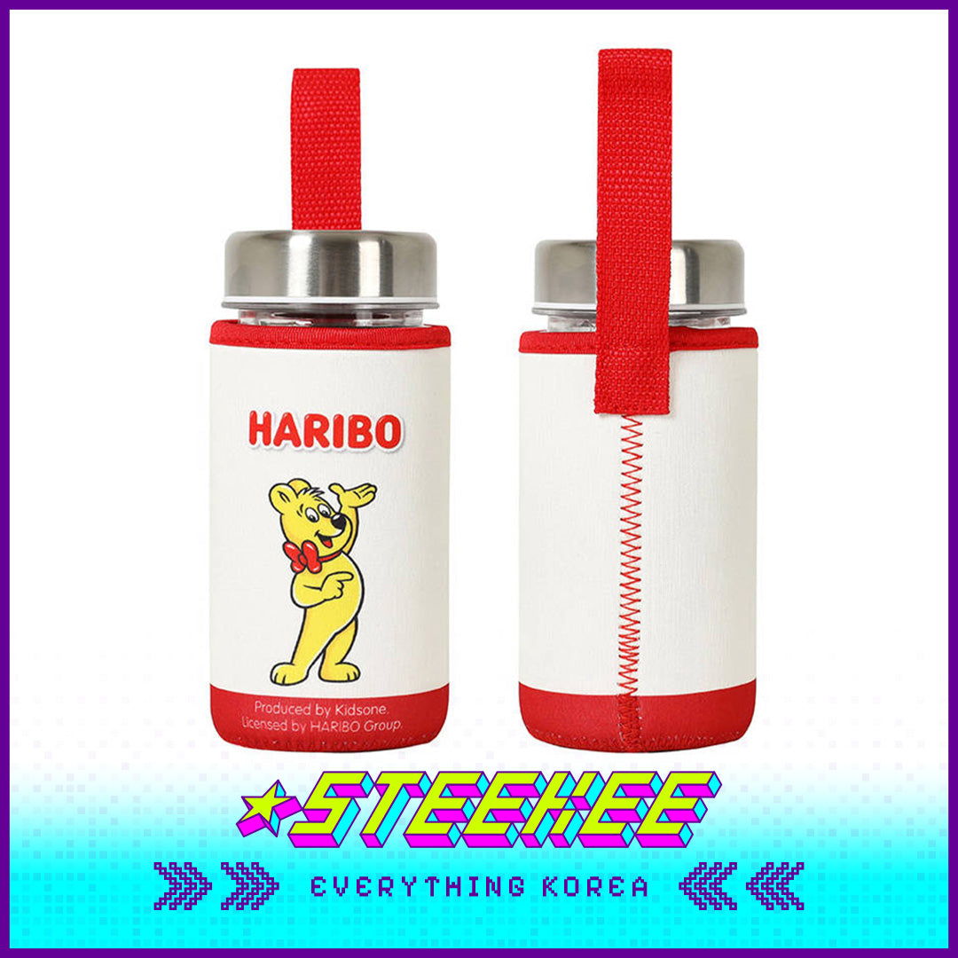 HARIBO Goldbears Bottle Cover with Strap 350ml by Steekee Korea 1989