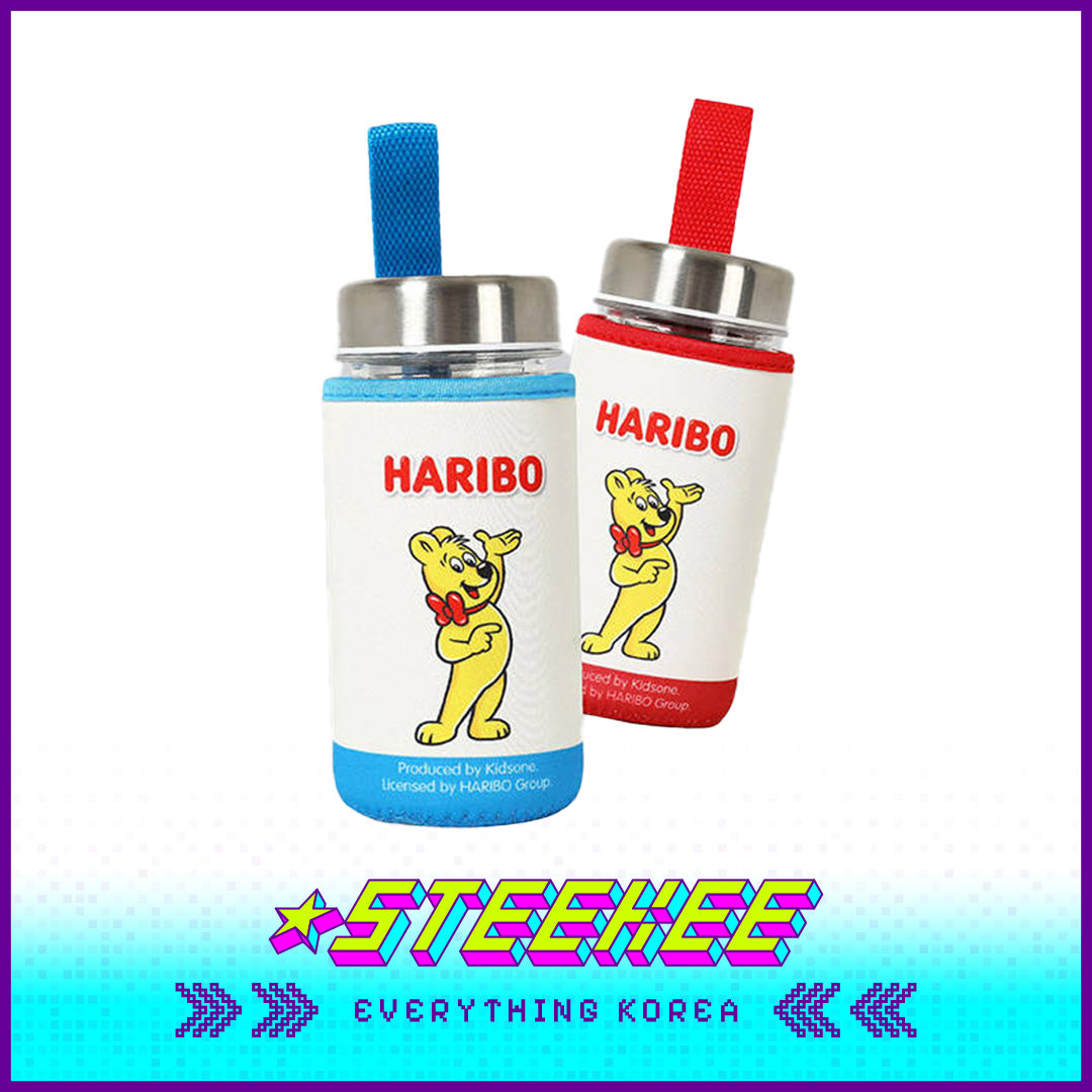 HARIBO Goldbears Bottle Cover with Strap 350ml by Steekee Korea 1989