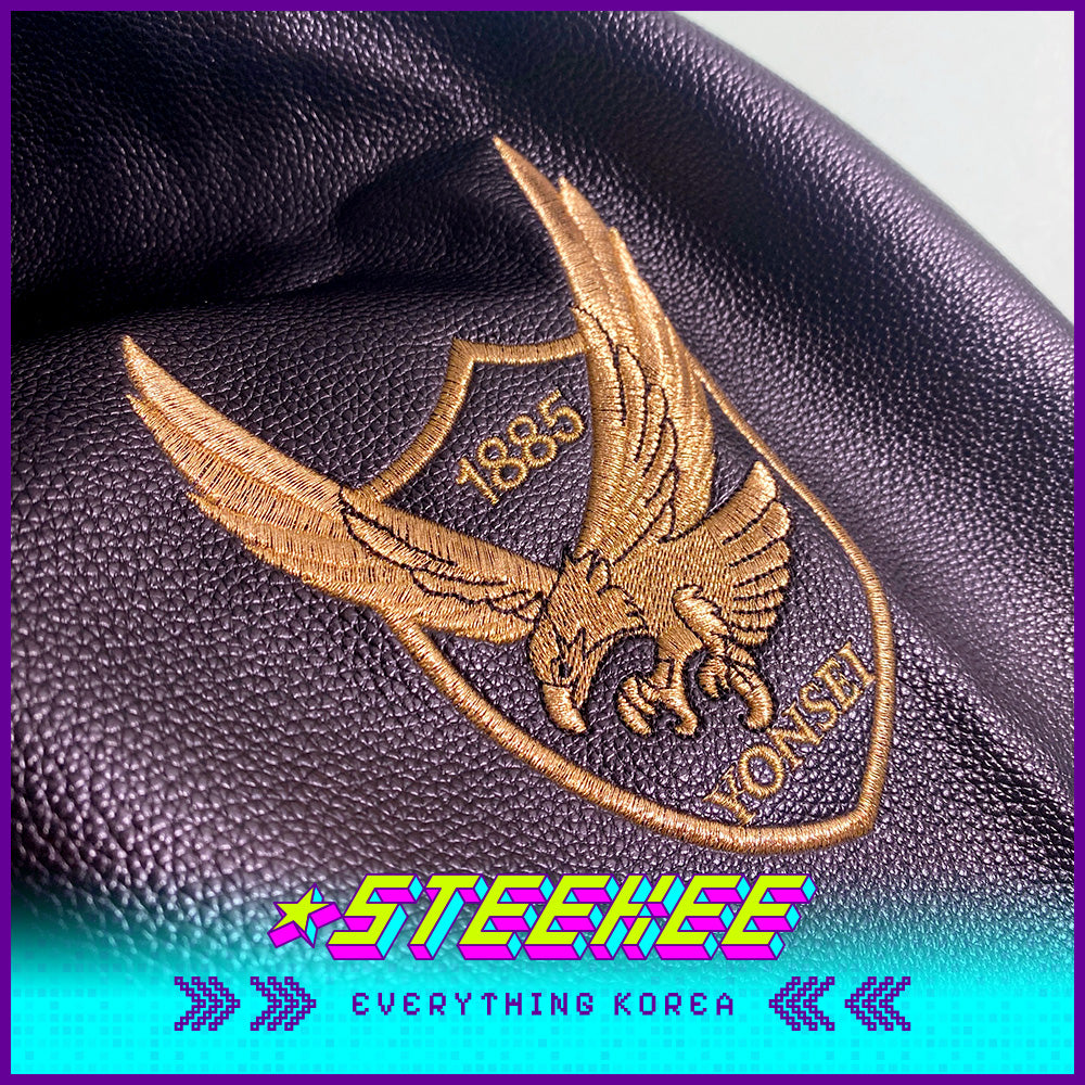 延世大学标志性轻便棒球毛衣 闪奇韩国1995