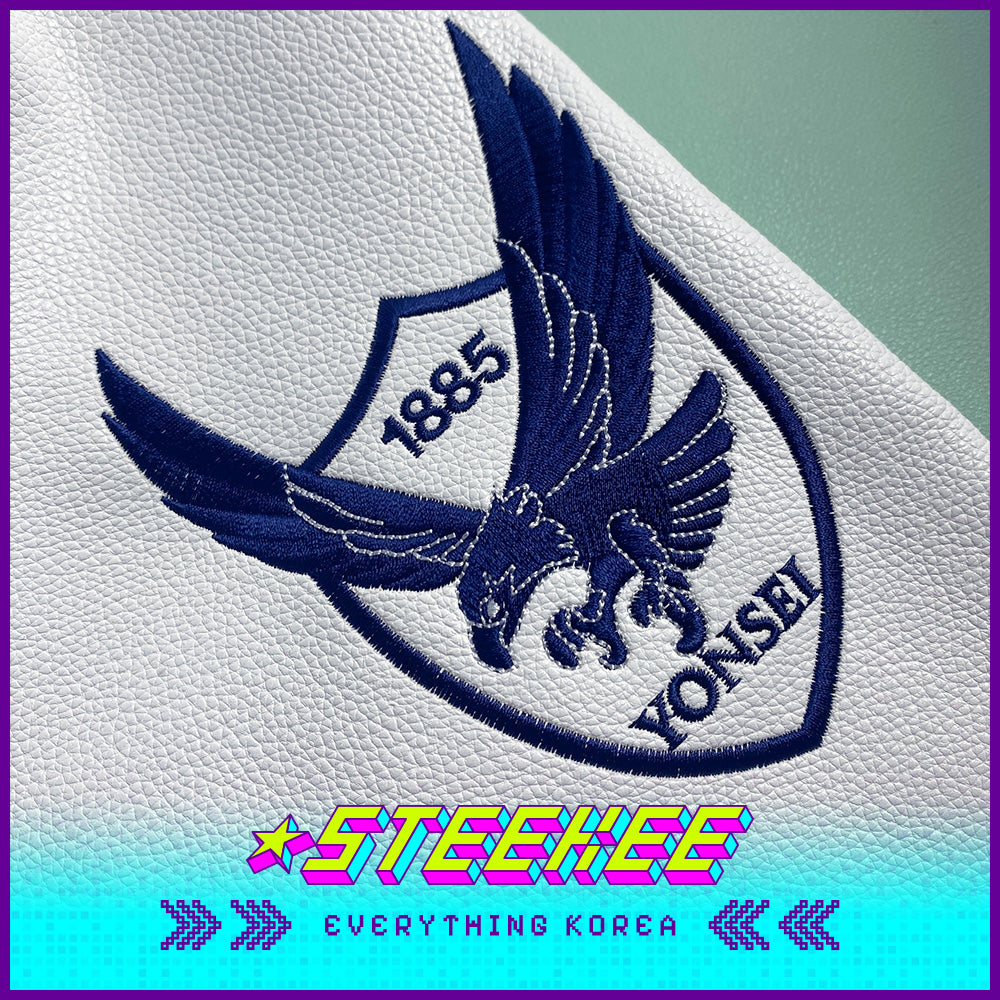 延世大学标志性轻便棒球毛衣 闪奇韩国1995