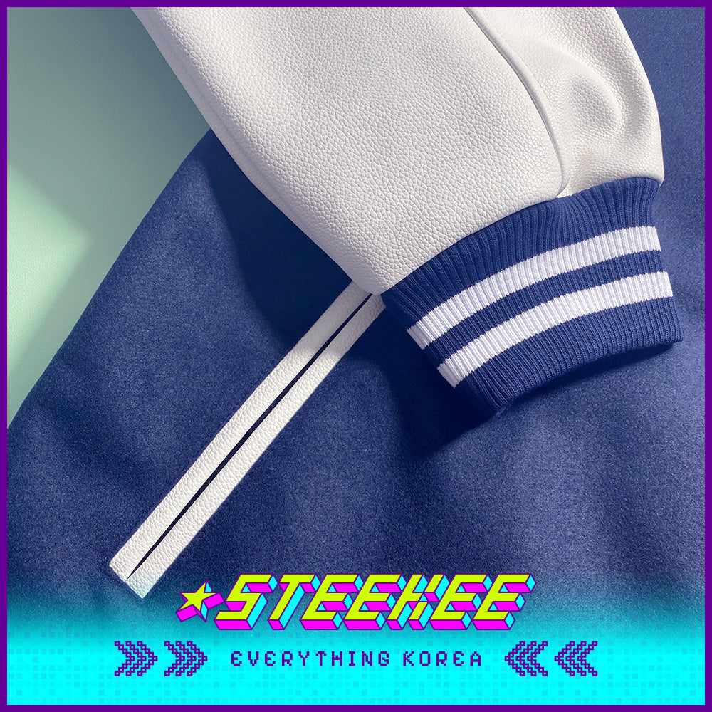 延世大学标志性轻便棒球毛衣 闪奇韩国1995