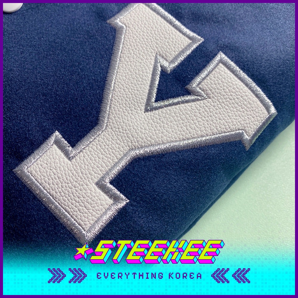 延世大学标志性轻便棒球毛衣 闪奇韩国1995