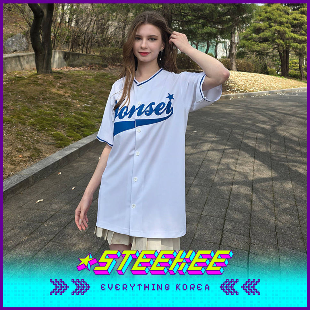 延世大学运动棒球衫闪奇韩国1997