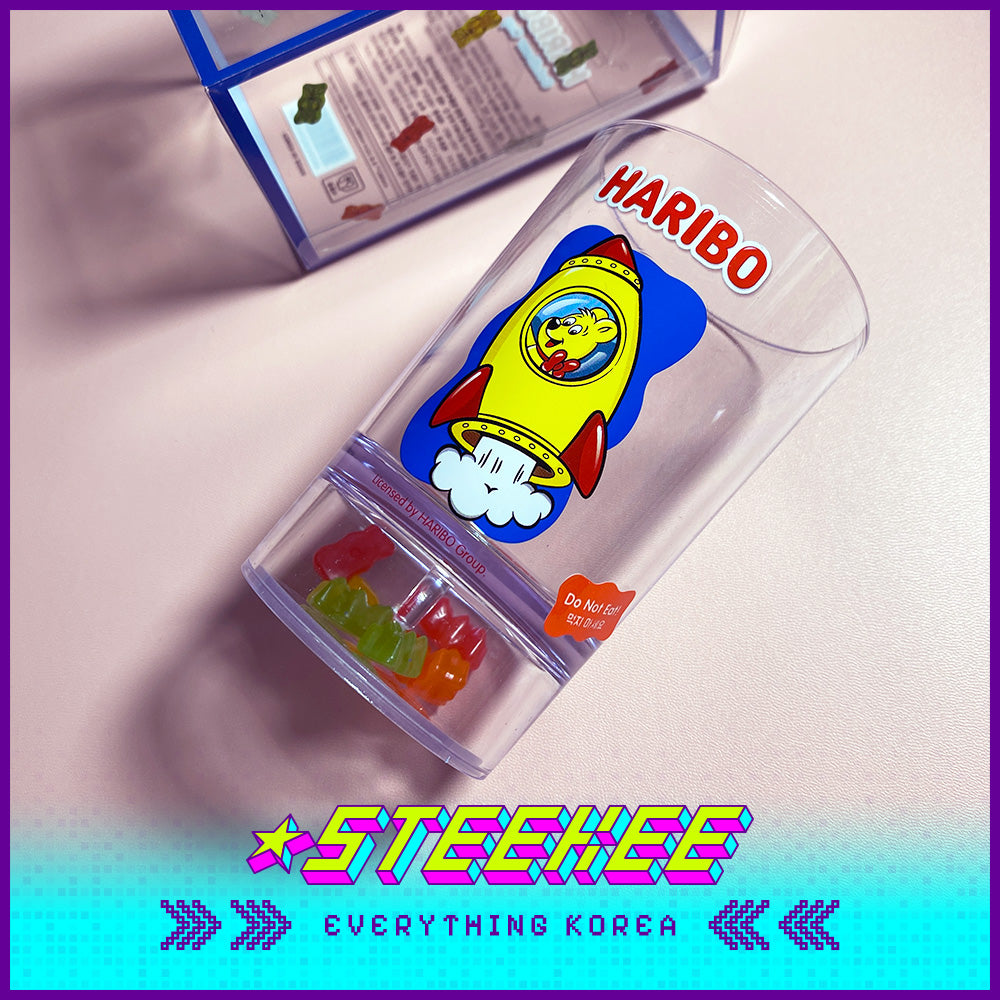HARIBO Goldbears BPA Free Clear Transparent Cup by Steekee Korea 1982
