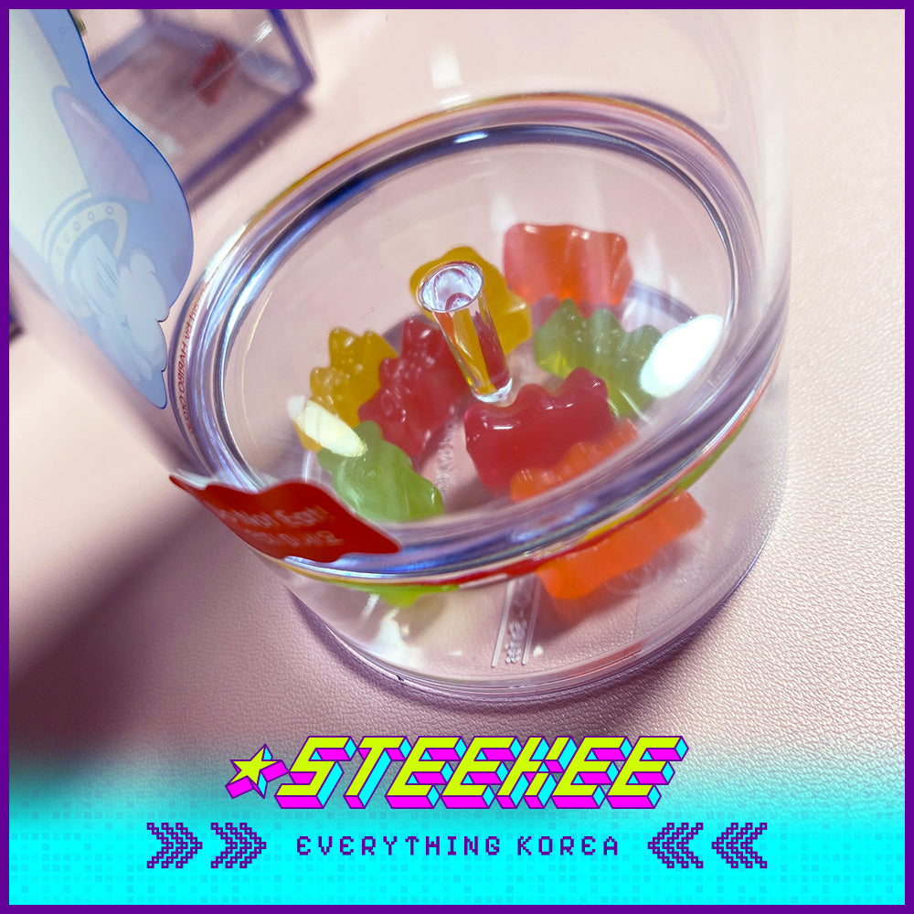 HARIBO Goldbears BPA Free Clear Transparent Cup by Steekee Korea 1982