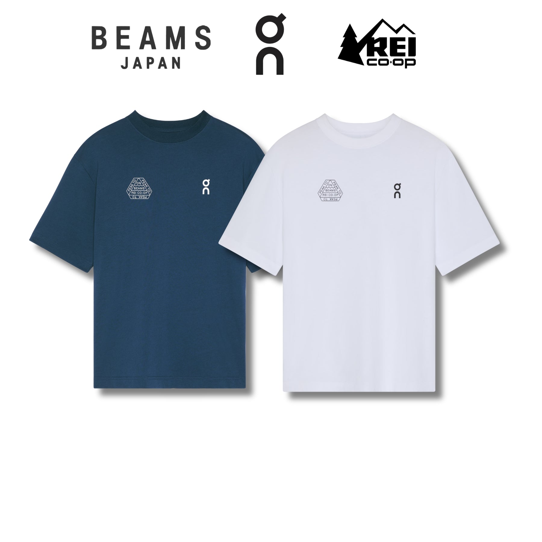 On Studio-T x BEAMS REI Pacific Mountain T-Shirt – Steekee