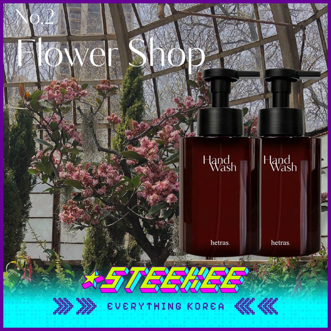 Hetras Premium Perfume Bubble Hand Wash Set of 2 515ml by Steekee Korea 2469