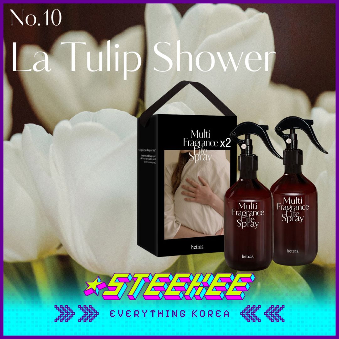 Hetras高级多效芳香疗愈香氛持久织物喷雾两件套600ml闪奇韩国2467