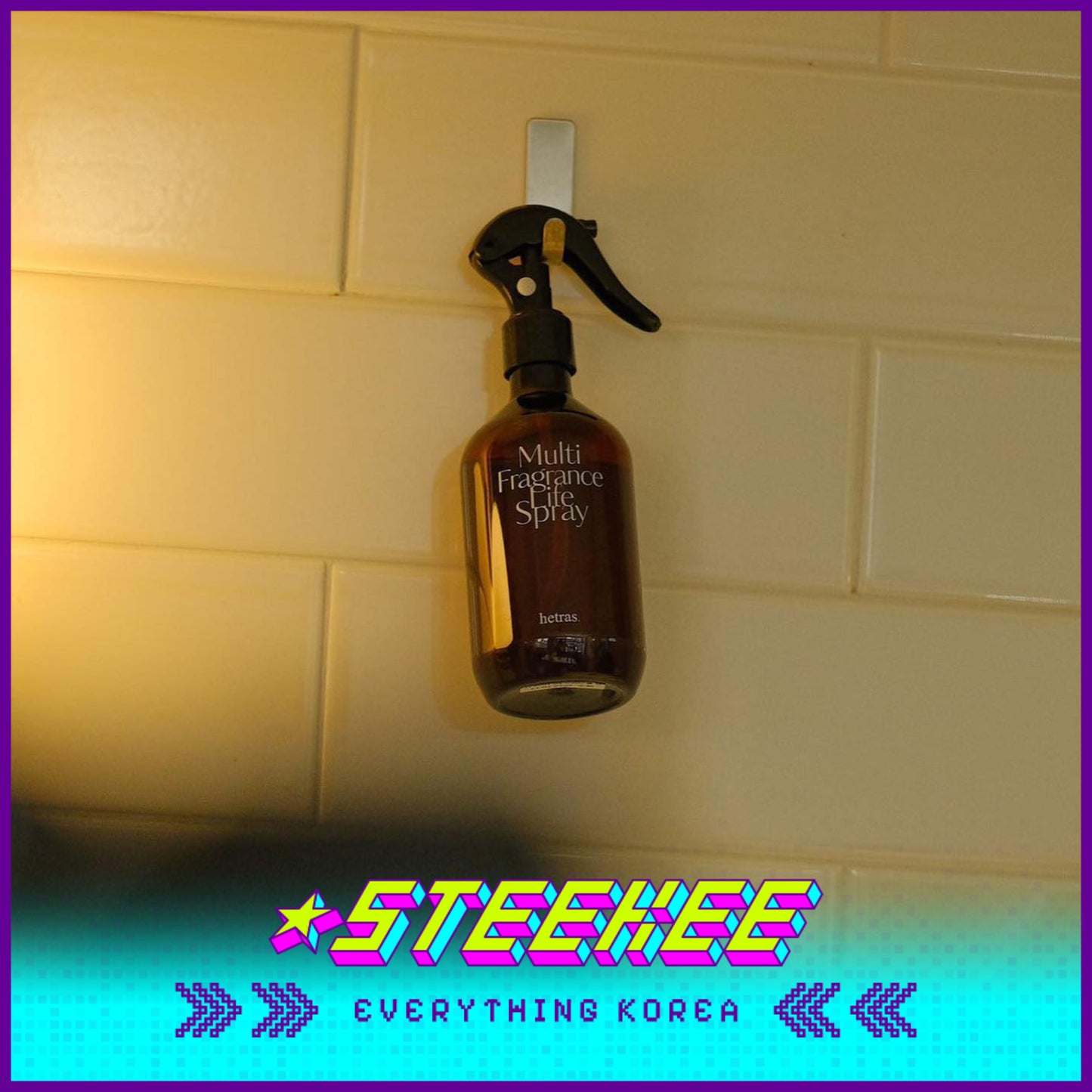 Hetras高级多效芳香疗愈香氛持久织物喷雾两件套600ml闪奇韩国2467