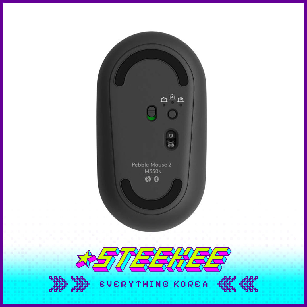 延世大学联名罗技Pebble M350S 静音鼠标配皮质收纳袋闪奇韩国 2503