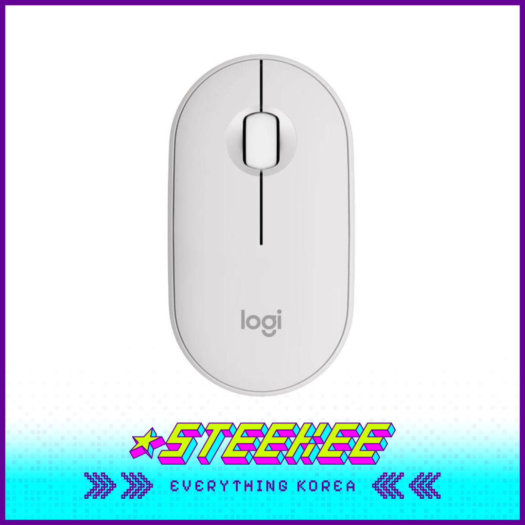 延世大学联名罗技Pebble M350S 静音鼠标配皮质收纳袋闪奇韩国 2503