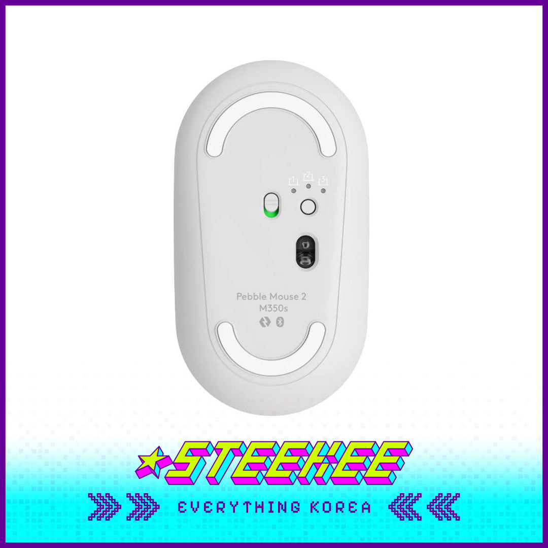 延世大学联名罗技Pebble M350S 静音鼠标配皮质收纳袋闪奇韩国 2503