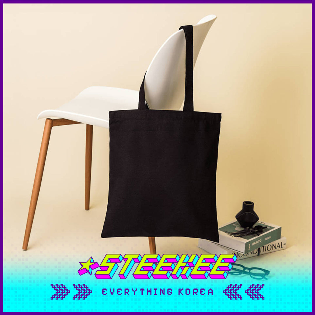 延世大学斜体logo日常环保帆布托特包闪奇韩国2511