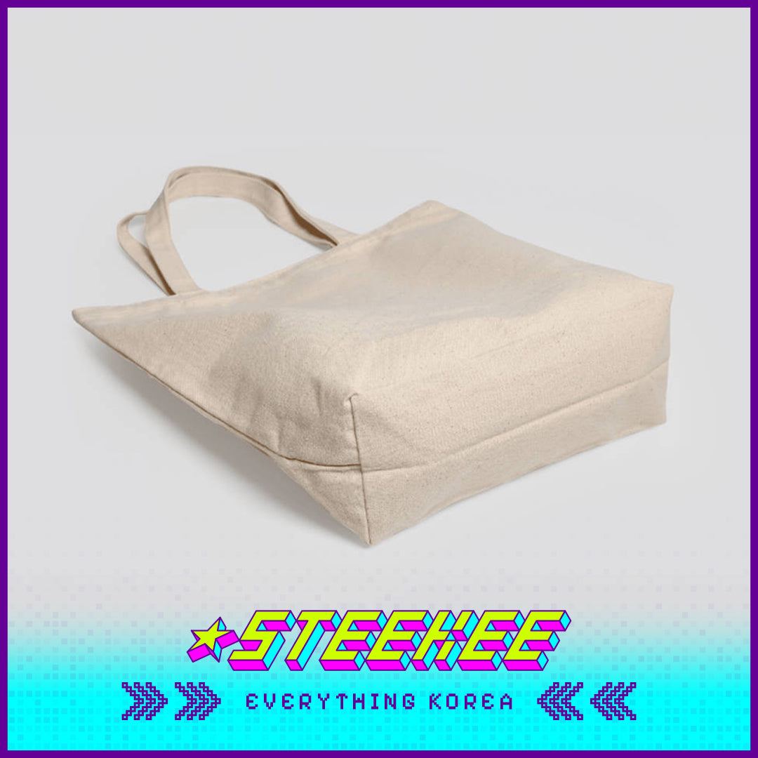 Yonsei University Campus Eco Canvas Tote Bag with Base by Steekee Korea 2512