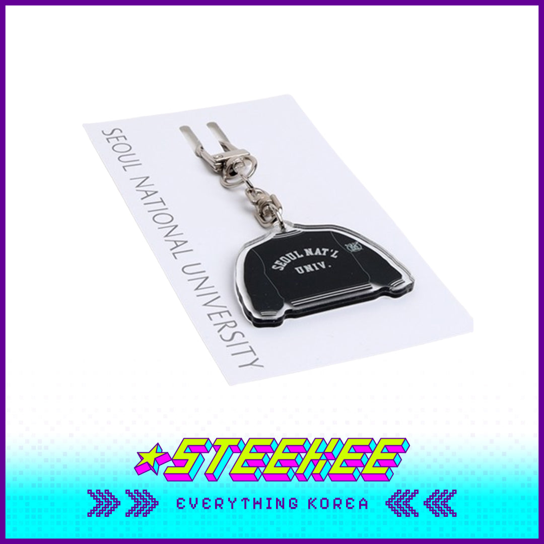 首尔国立大学棒球夹克钥匙链闪奇韩国2523