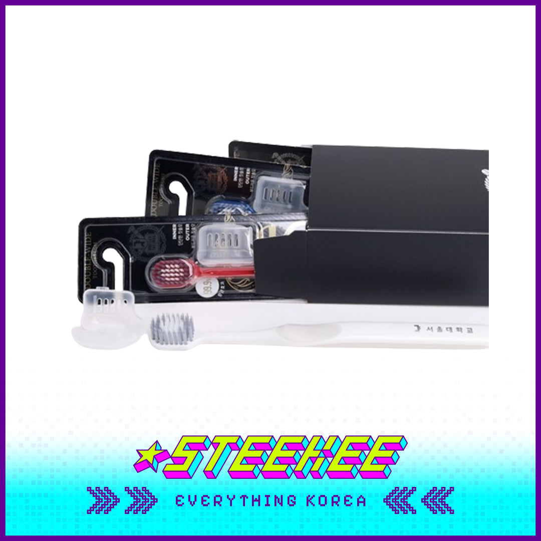 首尔国立大学双宽齿牙刷套装闪奇韩国 2524