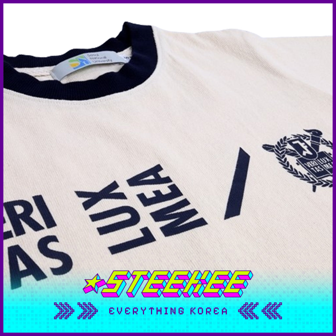 首尔大学儿童棉质T恤闪奇韩国2527