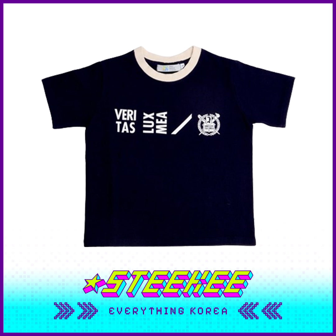 首尔大学儿童棉质T恤闪奇韩国2527