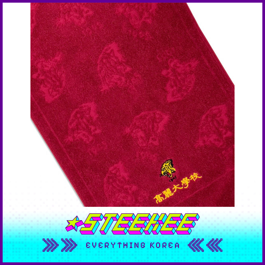 韩国高丽大学刺绣毛巾纪念礼盒套装2条闪奇韩国2530