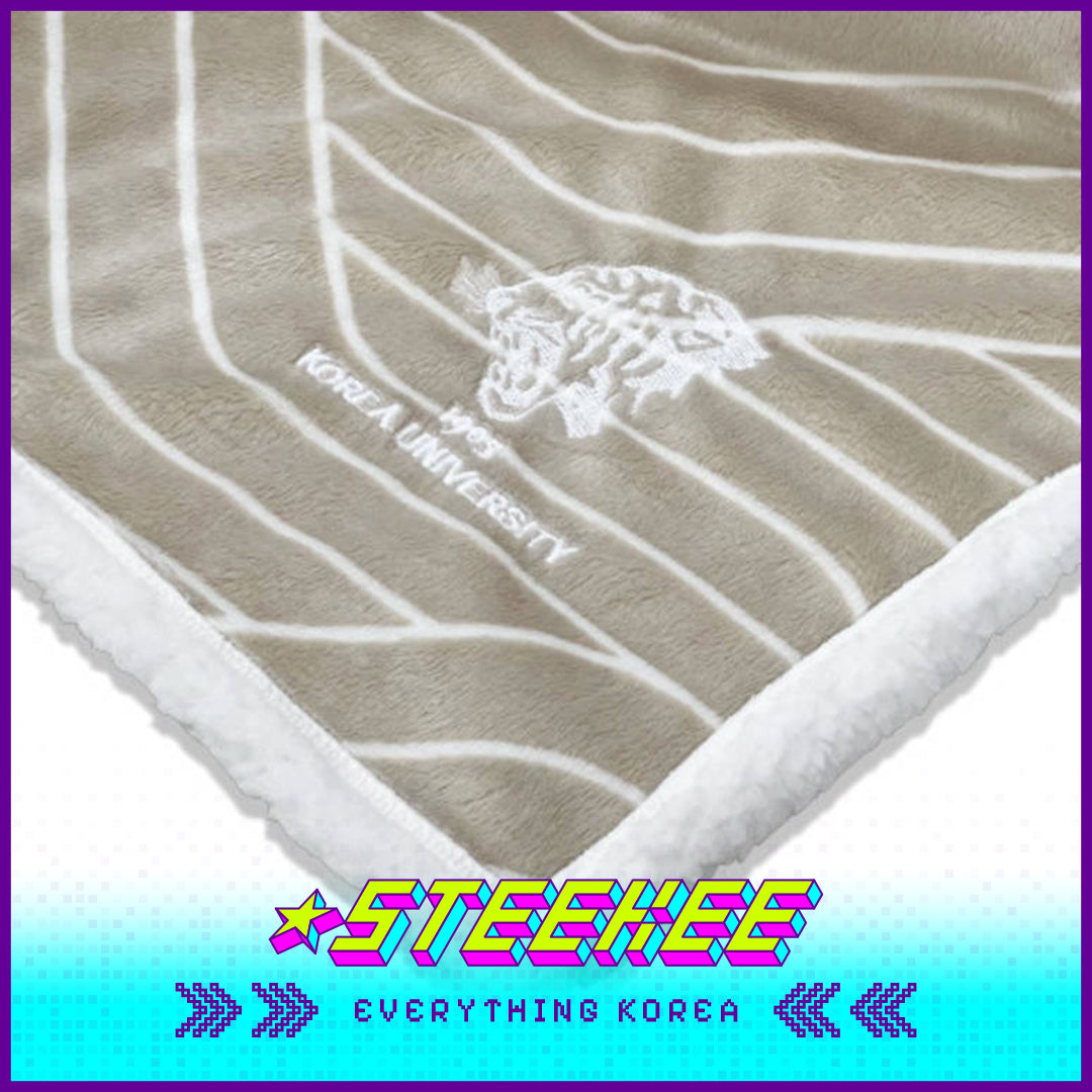 高丽大学纪念品羊羔绒柔软毛毯闪奇韩国2533
