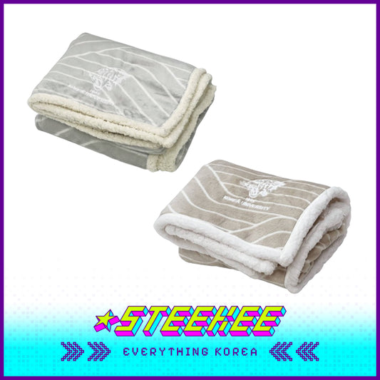 高丽大学纪念品羊羔绒柔软毛毯闪奇韩国2533