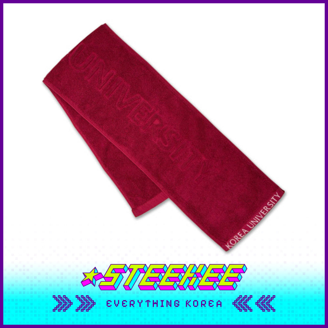 高丽大学周边礼品迷你红色毛巾闪奇韩国2541