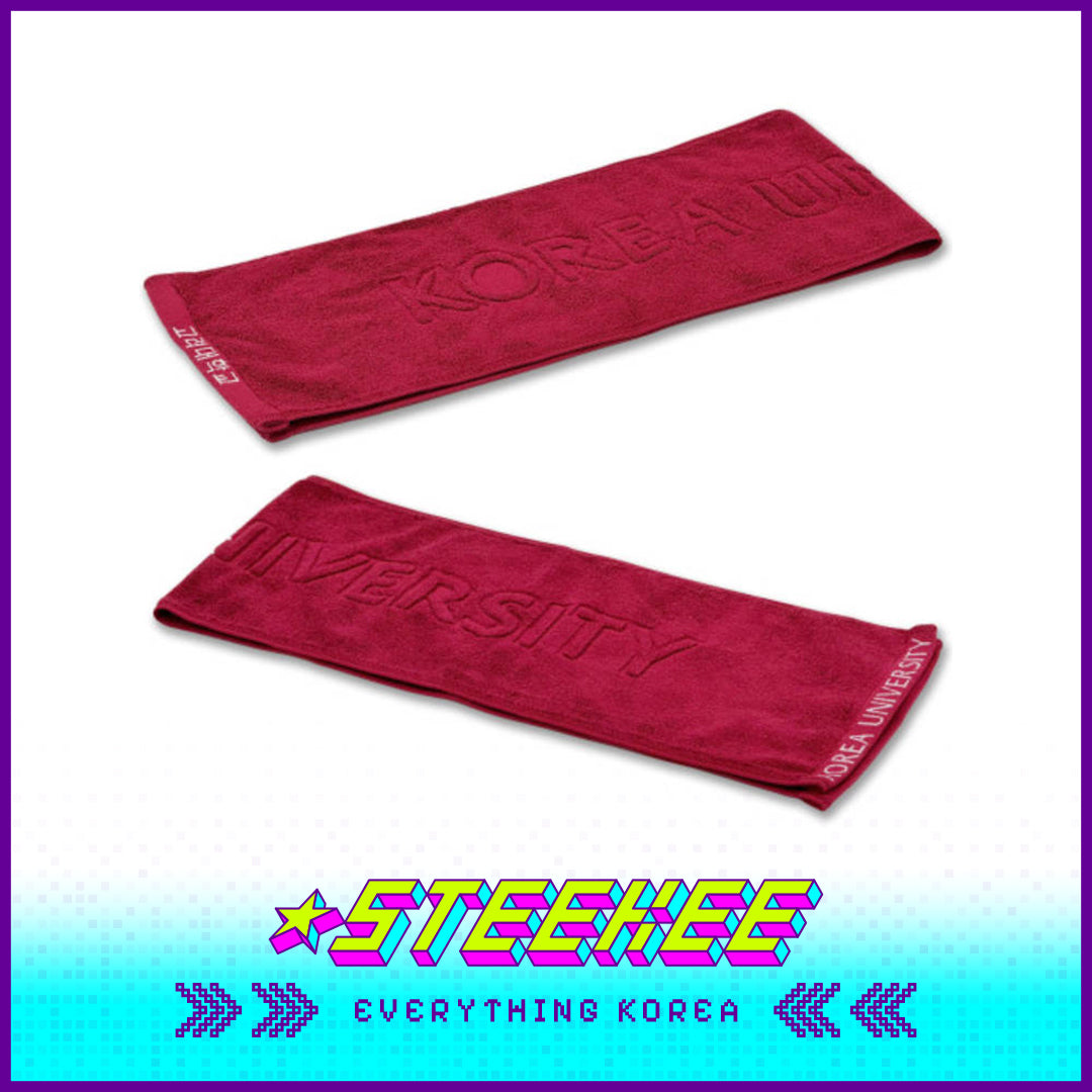 高丽大学周边礼品迷你红色毛巾闪奇韩国2541