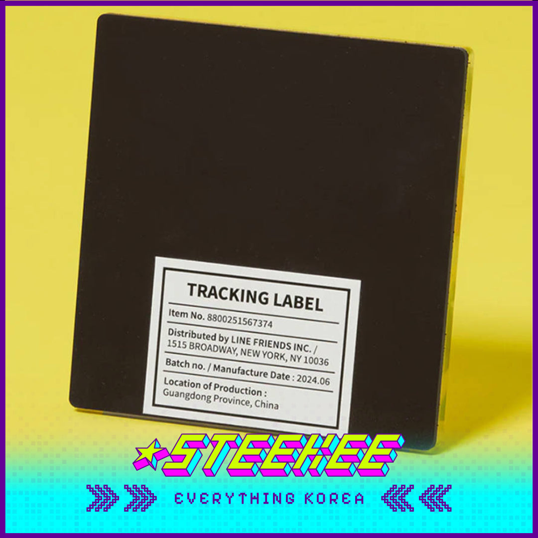 BTS X Despicable Me 4 Minions Acrylic Square Fridge Magnet by Steekee Korea 2665