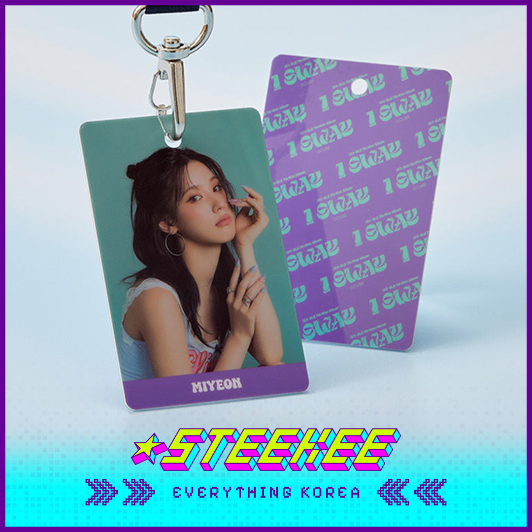 i-dle KLAXON Backstage Pass Lanyard Photo by Steekee Korea 2669
