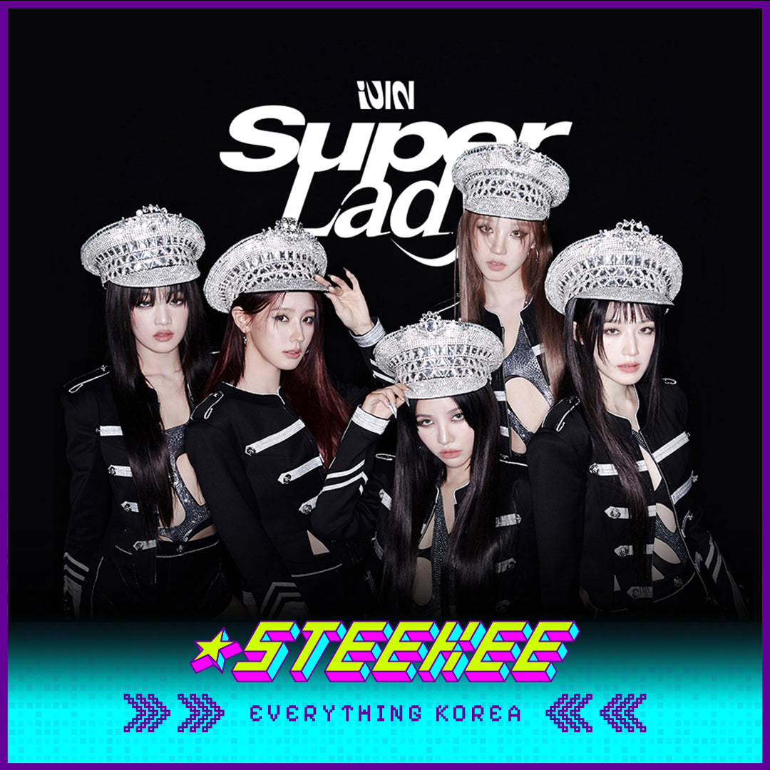 i-dle Super Lady Silver Sticker Pack Set by Steekee Korea 2670