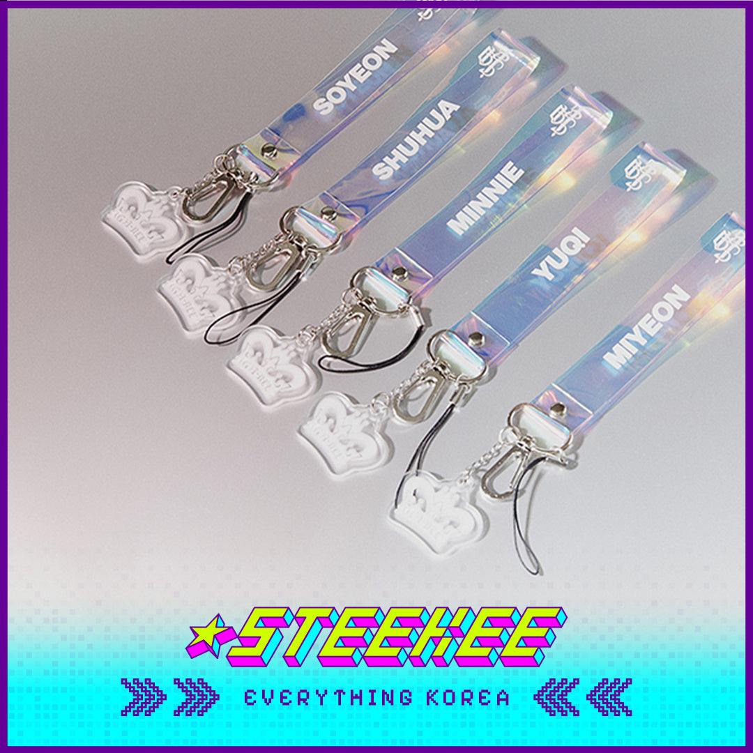 i-dle Neverland Concert Light Stick Strap by Steekee Korea 2672