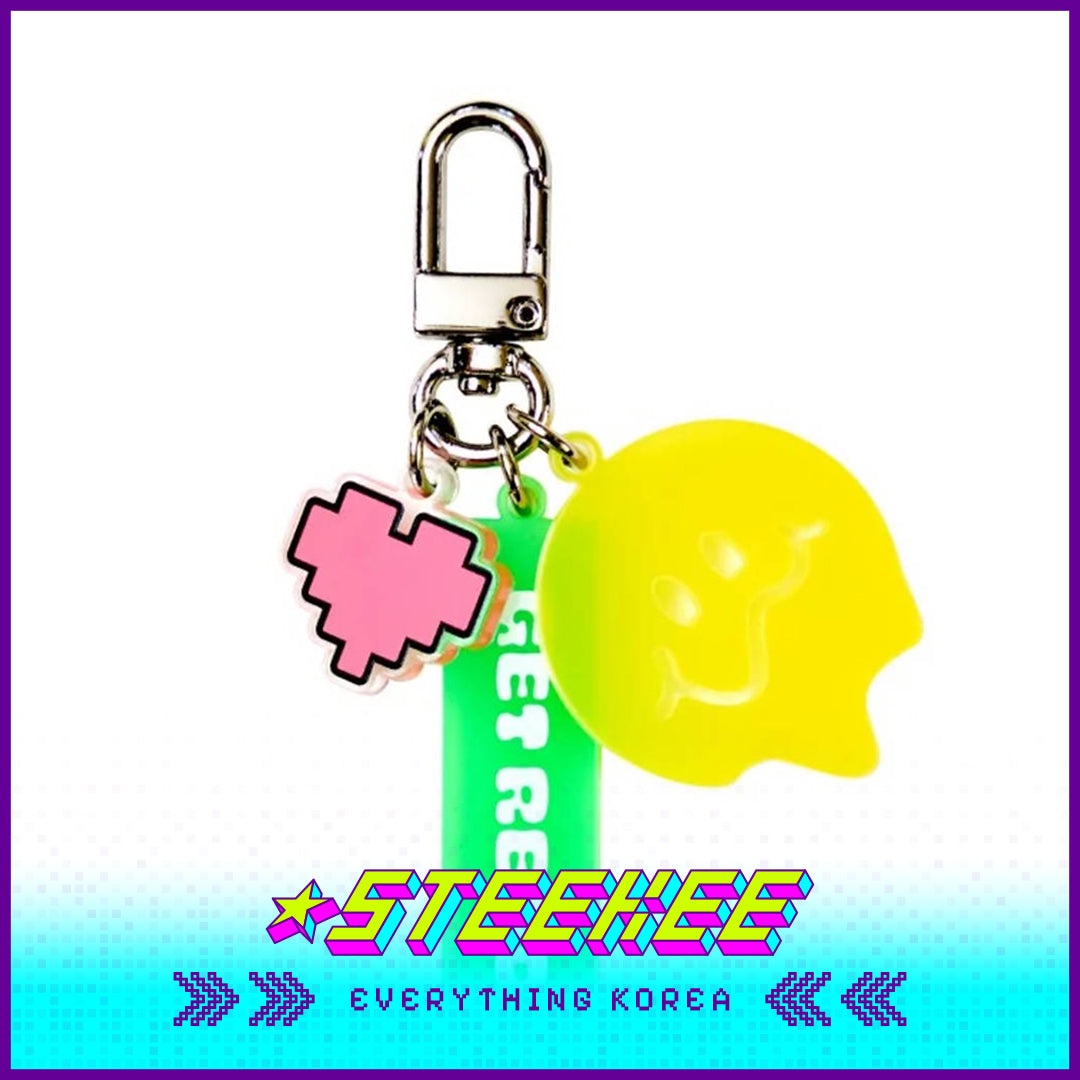 NCT DREAM Smiley Face Acrylic Keychain by Steekee Korea 2673